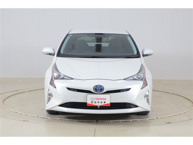 プリウス A 衝突軽減ブレーキシステム Bモニタ 記録簿有 LEDヘッド クルーズコントロール セキュリティー スマートキー パワーステアリング ドライブレコーダー ETC 1オーナー アルミホイル オートエアコン(2枚目)