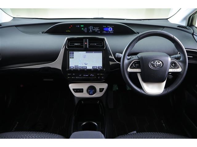 プリウス A 衝突軽減ブレーキシステム Bモニタ 記録簿有 LEDヘッド クルーズコントロール セキュリティー スマートキー パワーステアリング ドライブレコーダー ETC 1オーナー アルミホイル オートエアコン(4枚目)