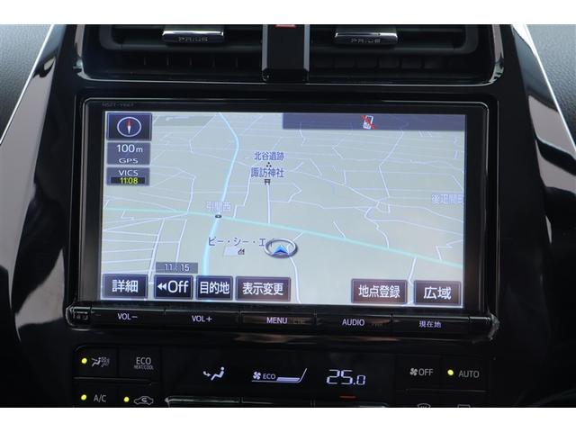 プリウス A 衝突軽減ブレーキシステム Bモニタ 記録簿有 LEDヘッド クルーズコントロール セキュリティー スマートキー パワーステアリング ドライブレコーダー ETC 1オーナー アルミホイル オートエアコン(5枚目)