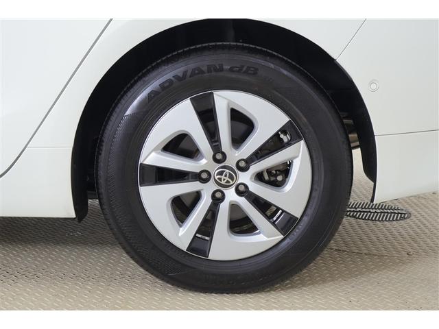 プリウス A 衝突軽減ブレーキシステム Bモニタ 記録簿有 LEDヘッド クルーズコントロール セキュリティー スマートキー パワーステアリング ドライブレコーダー ETC 1オーナー アルミホイル オートエアコン(19枚目)