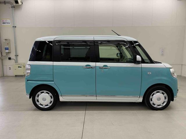 ムーヴキャンバス Gメイクアップ SAII 両側電動スライドドア・LEDヘッドライト・ナビ・パノラマモニター・プッシュボタンスタート・アイドリングストップ・スマートアシストII・オートエアコン・電動格納式ドアミラー(7枚目)