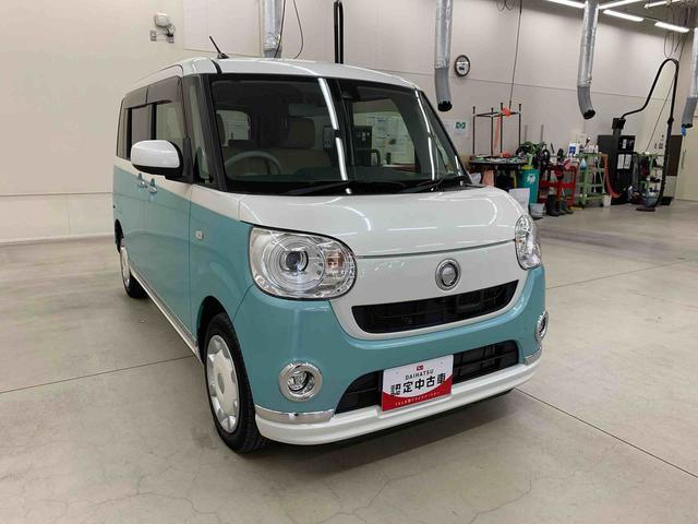 ムーヴキャンバス Gメイクアップ SAII 両側電動スライドドア・LEDヘッドライト・ナビ・パノラマモニター・プッシュボタンスタート・アイドリングストップ・スマートアシストII・オートエアコン・電動格納式ドアミラー(9枚目)