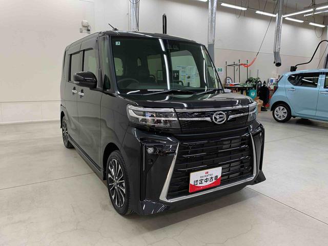 タント カスタムＲＳ　２ＷＤ　両側電動スライドドア・ＬＥＤヘッドライト・オートライト・オートマチックハイビーム・プッシュスタートボタン・アイドリングストップ・スマートアシスト・シートヒーター・電動格納式ドアミラー（9枚目）