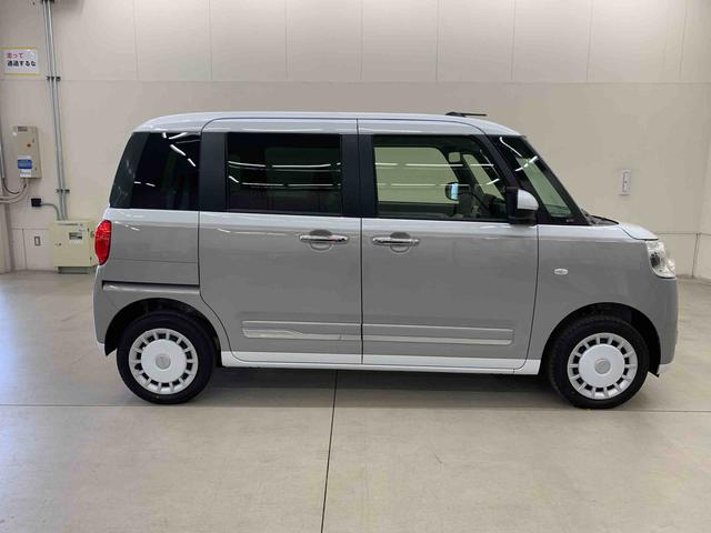 ムーヴキャンバス ストライプスＧ　４ＷＤ　両側電動スライドドア・ＬＥＤヘッドライト・バックカメラ・シートヒーター・スマートアシスト・アイドリングストップ・プッシュボタンスタート・オートライト・オートマチックハイビーム・オートエアコン（7枚目）