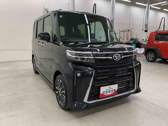 タント カスタムＲＳ　２ＷＤ　両側電動スライドドア・ＬＥＤヘッドライト・オートライト・オートマチックハイビーム・プッシュスタートボタン・アイドリングストップ・スマートアシスト・シートヒーター・電動格納式ドアミラー（9枚目）