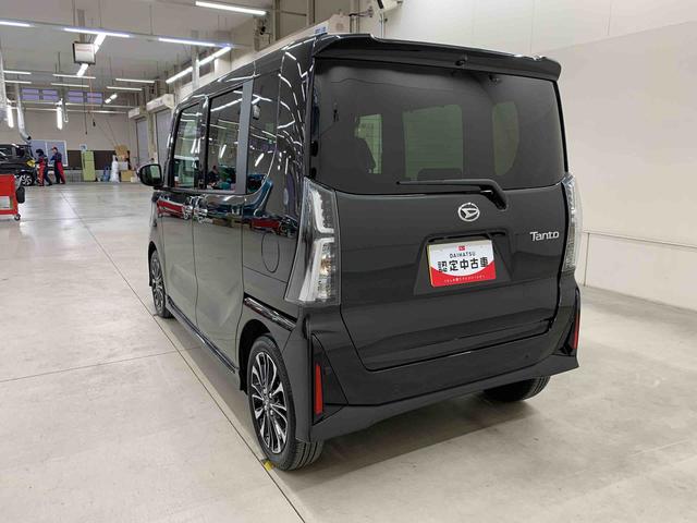 タント カスタムＲＳ　２ＷＤ　両側電動スライドドア・ＬＥＤヘッドライト・オートライト・オートマチックハイビーム・プッシュスタートボタン・アイドリングストップ・スマートアシスト・シートヒーター・電動格納式ドアミラー（12枚目）