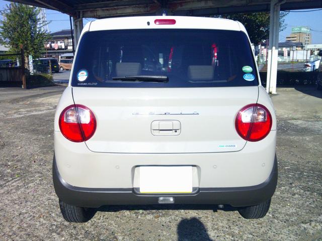 アルトラパン X ホワイトルーフ デュアルセンサーブレーキサポート HIDヘッド スマートキー&プッシュスタート シートヒーター 14アルミ(12枚目)