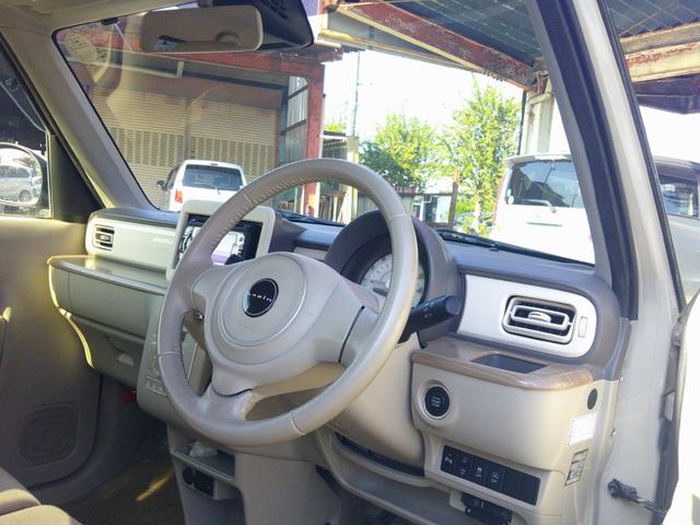 アルトラパン X ホワイトルーフ デュアルセンサーブレーキサポート HIDヘッド スマートキー&プッシュスタート シートヒーター 14アルミ(16枚目)