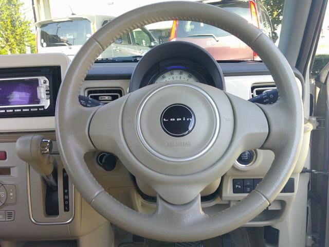 アルトラパン X ホワイトルーフ デュアルセンサーブレーキサポート HIDヘッド スマートキー&プッシュスタート シートヒーター 14アルミ(22枚目)