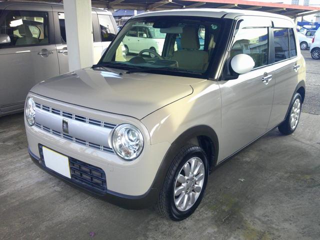 アルトラパン X ホワイトルーフ デュアルセンサーブレーキサポート HIDヘッド スマートキー&プッシュスタート シートヒーター 14アルミ(26枚目)