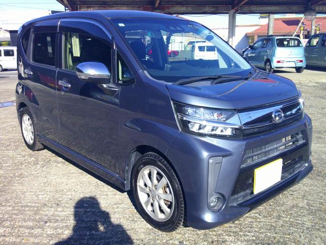 ムーヴ カスタム　Ｘリミテッド　ＳＡＩＩＩ　後期型　ＬＥＤヘッド＆フォグランプ　ナビ　フルセグＴＶ　ブルートゥース　バックカメラ　スマートキー＆プッシュスタート　１４アルミ　前後ドラレコ（9枚目）