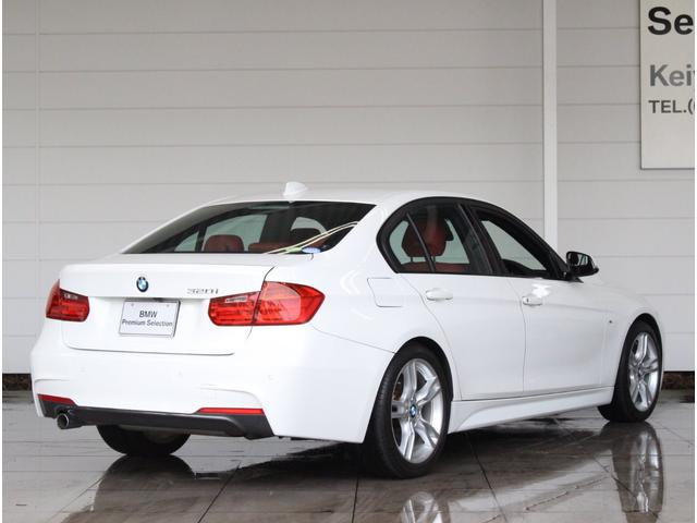 320i Mスポーツ 認定中古車 赤レザー キセノン ETC(5枚目)