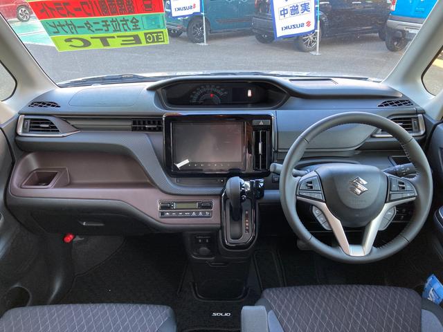 ソリオ バンディット　ＨＹＢＲＩＤ　ＭＶ　３型　ナビ・ＥＴＣ付　バックカメラ　　Ｂｌｕｅｔｏｏｔｈ　スライドドア　純正ナビ　プッシュスタート　シートヒーター　オートエアコン　ＥＴＣ　禁煙車　スズキセーフティーサポート　衝突被害軽減システム　アイドリングストップ（15枚目）