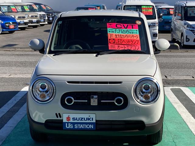 アルトラパンＬＣ ＬＣ　Ｘ　５型　【スズキの日】　オーディオレス　オートライト　プッシュスタート　シートヒーター　オートエアコン　禁煙車　スズキセーフティーサポート　衝突被害軽減システム　アイドリングストップ　横滑り防止機能　衝突安全ボディ　盗難防止システム（2枚目）