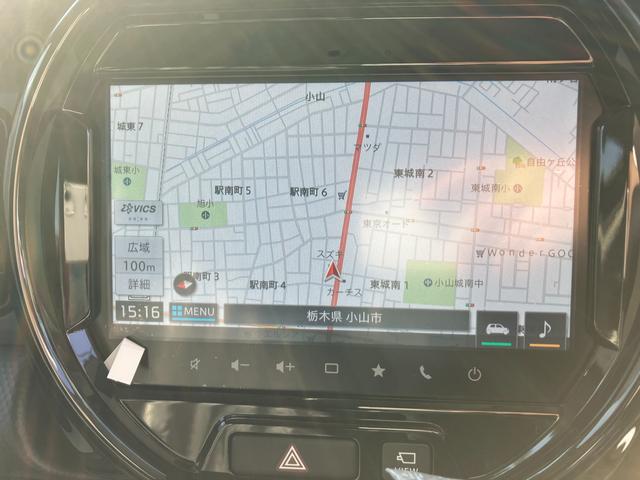 ハスラー 【決算】ＨＹＢＲＩＤ　Ｘ　３型　全方位カメラ付きナビ　バックカメラ　オートライト　Ｂｌｕｅｔｏｏｔｈ　純正ナビ　プッシュスタート　シートヒーター　オートエアコン　スズキセーフティーサポート　衝突被害軽減システム　横滑り防止機能　衝突安全ボディ（15枚目）