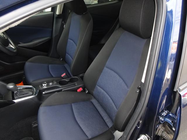 デミオ ＸＤ　衝突被害軽減ブレーキ　ＬＥＤコンフォートパッケージ　オートエアコン　レインセンサー付きフロントワイパー　オートライト　クルーうコントロール　シートヒーター　純正ナビ　テレビ　ＣＤ　ＢＬスマートキー２本（21枚目）