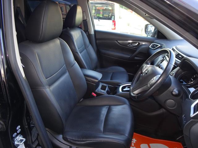 エクストレイル ２０Ｘ　ハイブリッド　エマージェンシーブレーキＰ　アラウンドビューモニターＴＶナビ　ＣＤ　ＤＶＤブルートゥース対応　シートヒーター　インテリキー　ユピテルドライブレコーダー　革調シート　衝突被害軽減ブレーキ　ガラスフィルム　ＥＴＣ　インテリパーキング（12枚目）