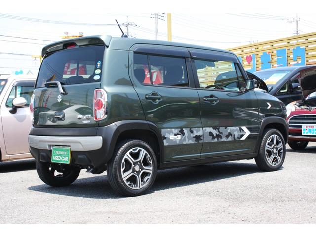 ハスラー Ｘターボ　ターボ　４ＷＤ　デユアルカメラブレーキサポート　車線逸脱警報　運転席シートヒーター　グリップコントロール　ＨＩＤ　ＡＢＳ　Ｗエアバック　プライバイシーガラス　Ｆ両席シートヒーター　純正アルミ　禁煙車（22枚目）