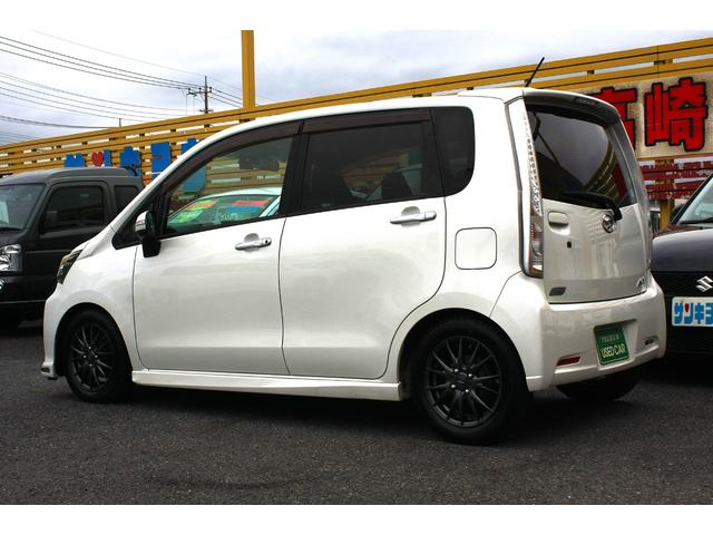 ムーヴ カスタム　ＲＳ　後期モデル　ターボ　メモリーナビ　フルセグＴＶ　ＣＤ／ＤＶＤビデオ　Ｂｌｕｅｔｏｏｔｈ　ＬＥＤライト　ＥＴＣ　エコアイドル　スマートキー　プッシュスタート　ブリッツＺＺＲ車高調　社外１４インチアルミ（19枚目）