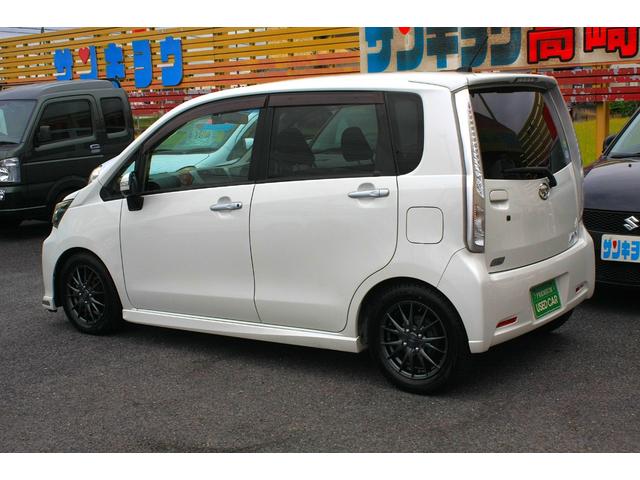ムーヴ カスタム　ＲＳ　後期モデル　ターボ　メモリーナビ　フルセグＴＶ　ＣＤ／ＤＶＤビデオ　Ｂｌｕｅｔｏｏｔｈ　ＬＥＤライト　ＥＴＣ　エコアイドル　スマートキー　プッシュスタート　ブリッツＺＺＲ車高調　社外１４インチアルミ（65枚目）