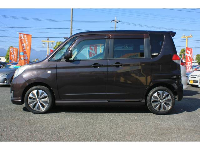 ソリオ Ｘ　黒内装色　ＳＤナビ　ワンセグＴＶ　ＣＤ　電動ドア　ＥＴＣ　ＡＢＳ　Ｗエアバック　キーフリー　プッシュスタート　オートエアコン　純正アルミ　禁煙車　純正エアロ　禁煙車（7枚目）