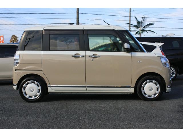 ムーヴキャンバス Ｇメイクアップ　ＳＡＩＩＩ　ホワイトツートンルーフ　純正ワイドナビ　フルセグＴＶ　ＣＤ／ＤＶＤビデオ　Ｂｌｕｅｔｏｏｔｈ　両側電動ドア　ＬＥＤライト　ＡＢＳ　４エアバック　スマートキー　プッシュスタート　禁煙車（9枚目）