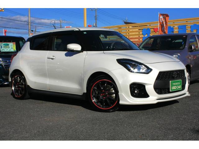 スイフトスポーツ ベースグレード 2型モデル 全方位カメラ デュアルセンサーブレーキサポート ワイドナビ/フルセグ/CD/DVDビデオ/BT 追加メーター×2(過給/油圧) ボンネットダンパー 社アルミ/マフラー 雹害歴少あり(2枚目)