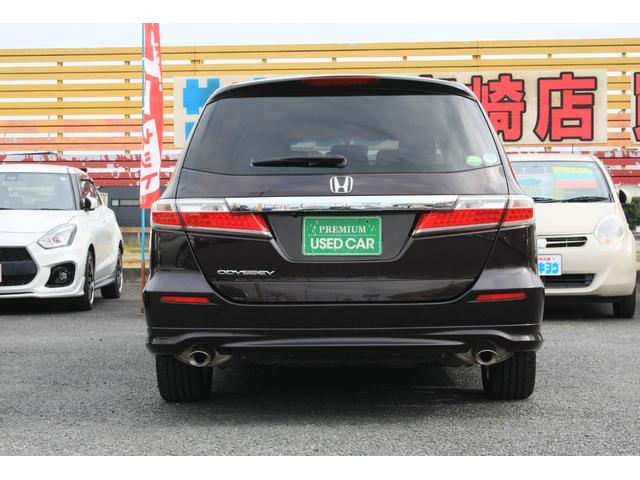 オデッセイ ＭＸ・エアロパッケージ　ＨＤＤインターナビ　ＣＤ／ＤＶＤ　Ｂｌｕｅｔｏｏｔｈ通話　バックカメラ　ＨＩＤ　ＥＴＣ　ＭＴモード付パドルシフトＣＶＴ　純正１８インチアルミ　エアログレード　禁煙車（7枚目）