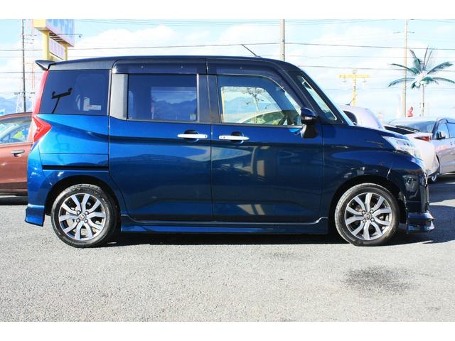 ルーミー カスタムG-T ブラックツートンルーフ モデリスタフロントエアロ 両側電動ドア SDナビ フルセグTV CD/DVDビデオ Bluetooth ビルトインETC スマートアシスト 純正15インチアルミ 禁煙車(8枚目)