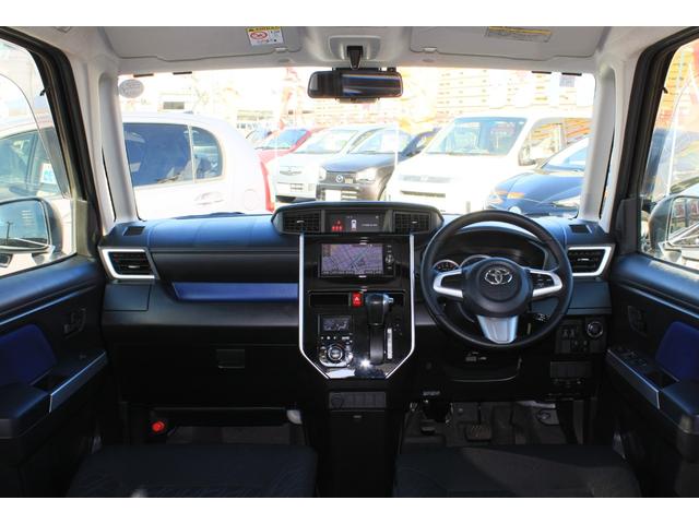 ルーミー カスタムG-T ブラックツートンルーフ モデリスタフロントエアロ 両側電動ドア SDナビ フルセグTV CD/DVDビデオ Bluetooth ビルトインETC スマートアシスト 純正15インチアルミ 禁煙車(9枚目)