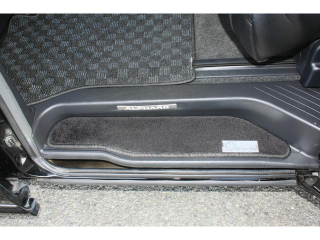 アルファード ３５０Ｓ　４ＷＤ　ケンスタイルエアロ　両側電動ドア　ＨＤＤナビ　Ｂｌｕｅｔｏｏｔｈ　バックカメラ　ヘッドレストモニター×２　黒革調シートカバー　ＨＩＤ　ＥＴＣ　社外ＬＥＤテール／ダウンサス／マフラー　禁煙車（47枚目）