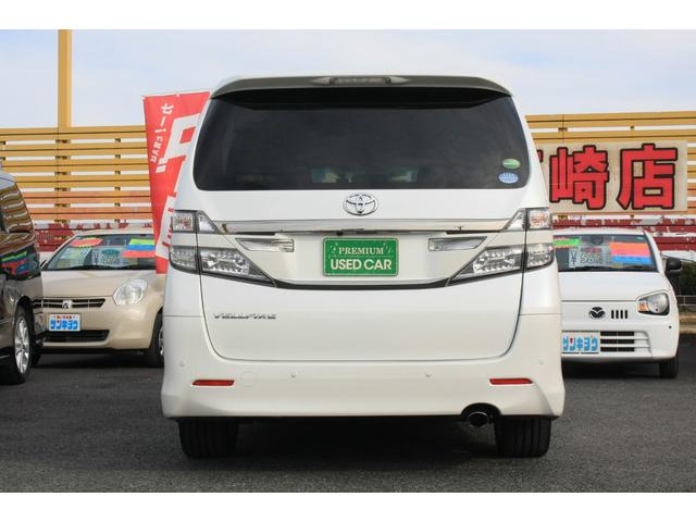 ヴェルファイア 2.4Z 純正8インチHDDナビ フルセグTV Bluetooth フリップダウンモニター バックカメラ 両側電動ドア HID ETC モデリスタFリップ 社外ローダウンサス/20インチアルミ 禁煙車(7枚目)