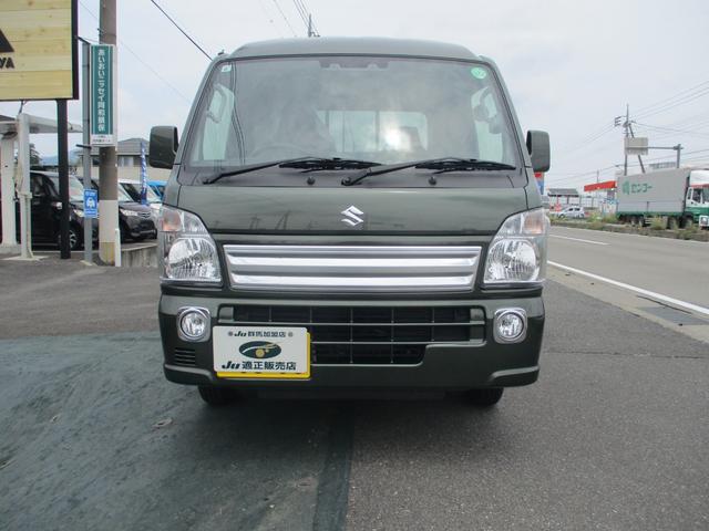 スーパーキャリイ Ｘ　届出済未使用車／４ＷＤ／エアコン／パワステ／パワーウインド／キーレス／衝突軽減ブレーキ／横滑り防止／アイドリングストップ／フォグランプ／両席エアバック（2枚目）