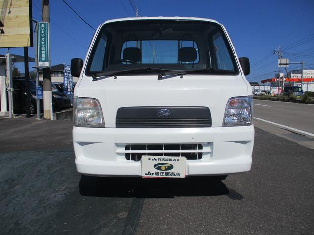 サンバートラック ＴＢ　４ＷＤ／５速／エアコン／パワステ／運転席エアバック／タイヤ４本新品／タイミングベルト交換済／ＥＬ付き（2枚目）