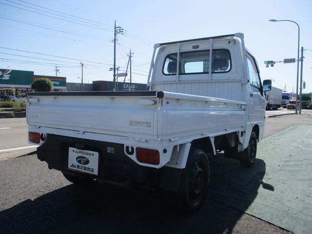 サンバートラック ＴＢ　４ＷＤ／５速／エアコン／パワステ／運転席エアバック／タイヤ４本新品／タイミングベルト交換済／ＥＬ付き（5枚目）