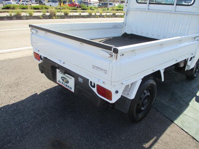 サンバートラック ＴＢ　４ＷＤ／５速／エアコン／パワステ／運転席エアバック／タイヤ４本新品／タイミングベルト交換済／ＥＬ付き（39枚目）