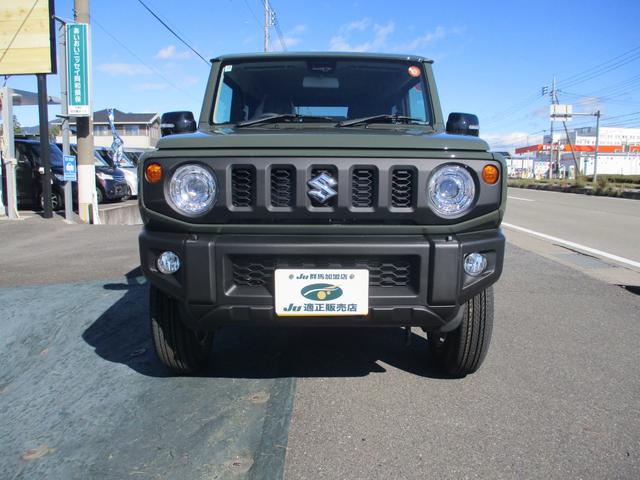 ジムニー XC 届出済未使用車/4WD/ターボ/純正アルミ/衝突軽減ブレーキ/横滑り防止/スマートキー/アイドリングストップ/オートエアコン/両席シートヒーター/クルーズコントロール/フォグランプ/LEDヘッドライト(2枚目)