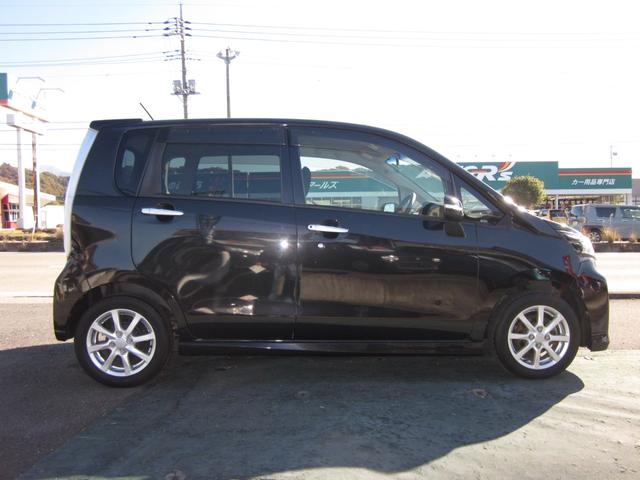 ムーヴ カスタム X SA 4WD/スマートキー/オートエアコン/衝突軽減ブレーキ/アイドリングストップ/横滑り防止/フォグランプ/ナビテレビ/ドアミラーウインカー/純正アルミホイール(5枚目)