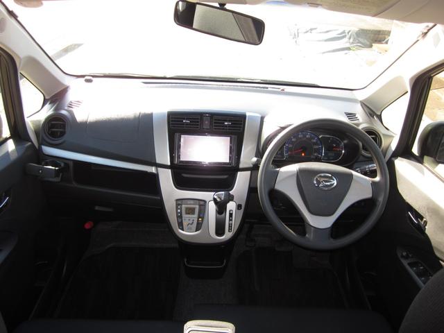 ムーヴ カスタム X SA 4WD/スマートキー/オートエアコン/衝突軽減ブレーキ/アイドリングストップ/横滑り防止/フォグランプ/ナビテレビ/ドアミラーウインカー/純正アルミホイール(11枚目)