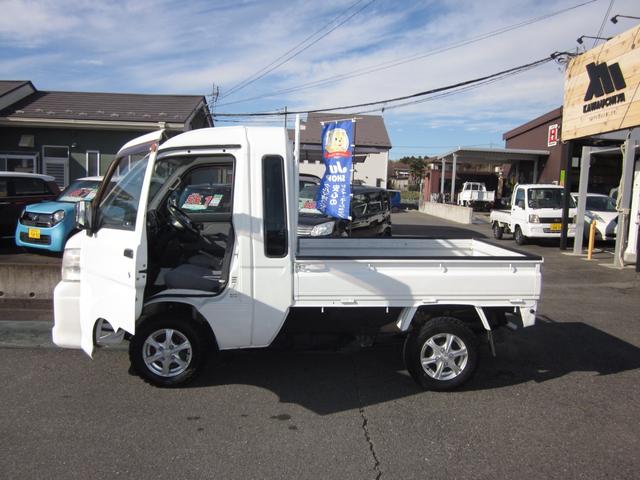 ハイゼットトラック ジャンボ　４ＷＤ／５速／パワステ／エアコン／パワーウインド／ハイルーフ／社外アルミホイール／ジオランダーＭＴ装着（4枚目）