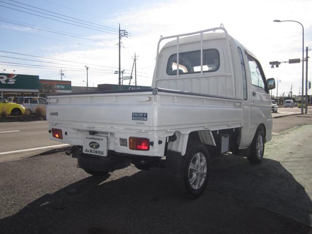ハイゼットトラック ジャンボ　４ＷＤ／５速／パワステ／エアコン／パワーウインド／ハイルーフ／社外アルミホイール／ジオランダーＭＴ装着（6枚目）