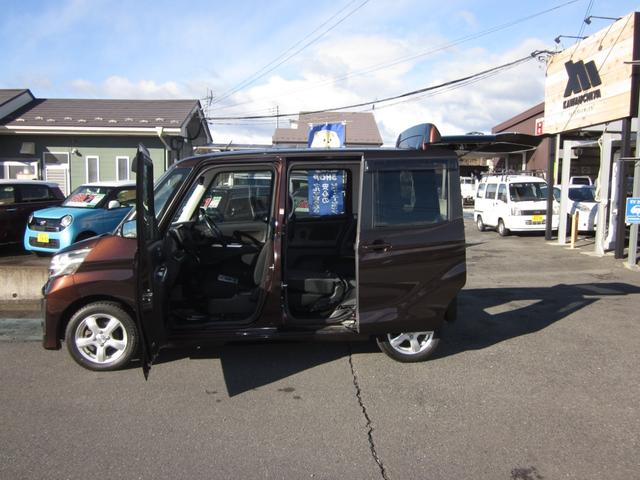 ｅＫスペースカスタム カスタムＴ　４ＷＤ／ターボ／社外アルミ／ＥＴＣ／インテリジェントキー／横滑り防止／リア両側オートスライド／ルーフエンドスポイラー／エアロ／ナビテレビ／バックカメラ／ドアミラーウインカー／タイミングチェーン仕様（4枚目）