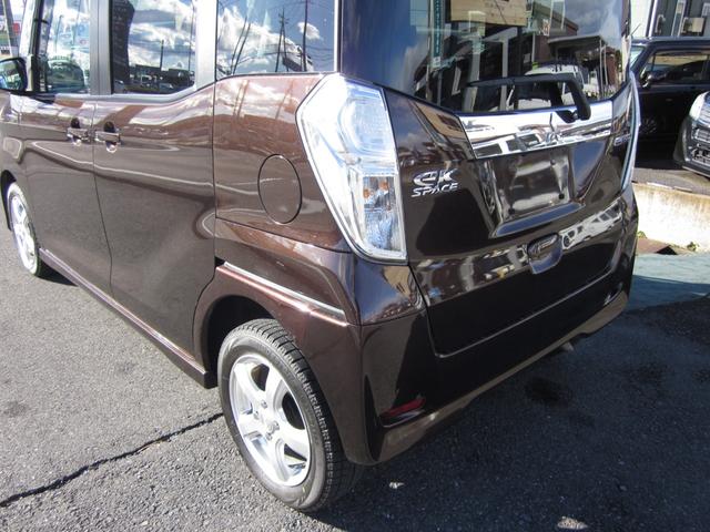 ｅＫスペースカスタム カスタムＴ　４ＷＤ／ターボ／社外アルミ／ＥＴＣ／インテリジェントキー／横滑り防止／リア両側オートスライド／ルーフエンドスポイラー／エアロ／ナビテレビ／バックカメラ／ドアミラーウインカー／タイミングチェーン仕様（45枚目）