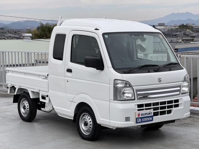 スーパーキャリイ L パートタイム4WD/4AT 5型 衝突被害軽減システム 禁煙車 スズキセーフティーサポート 4WD 衝突被害軽減システム アイドリングストップ 横滑り防止機能 衝突安全ボディ オートライト(5枚目)