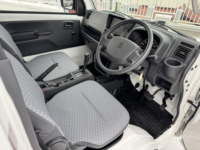 スーパーキャリイ L パートタイム4WD/4AT 5型 衝突被害軽減システム 禁煙車 スズキセーフティーサポート 4WD 衝突被害軽減システム アイドリングストップ 横滑り防止機能 衝突安全ボディ オートライト(42枚目)