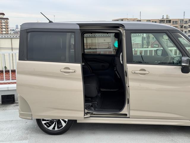 ソリオバンディット ＨＹＢＲＩＤ　ＭＶ　３型　ＤＳＢＳＩＩ／１０型メモリーナビ　デュアルセンサーブレーキサポートＩＩ　１０インチメモリーナビ　オートライト　Ｂｌｕｅｔｏｏｔｈ　電動スライドドア　電動パーキングブレーキ　プッシュスタート　シートヒーター　オートエアコン　禁煙車（22枚目）