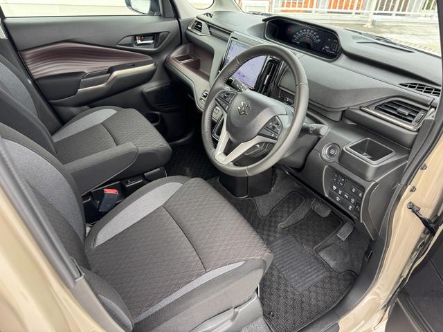 ソリオバンディット ＨＹＢＲＩＤ　ＭＶ　３型　ＤＳＢＳＩＩ／１０型メモリーナビ　デュアルセンサーブレーキサポートＩＩ　１０インチメモリーナビ　オートライト　Ｂｌｕｅｔｏｏｔｈ　電動スライドドア　電動パーキングブレーキ　プッシュスタート　シートヒーター　オートエアコン　禁煙車（46枚目）