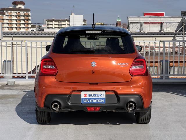 スイフトスポーツ ６ＡＴ　４型　バックアイカメラ付ナビ／ドラレコ／ＥＴＣ　ドライブレコーダー　バックカメラ　オートライト　Ｂｌｕｅｔｏｏｔｈ　純正ナビ　プッシュスタート　シートヒーター　オートエアコン　ＥＴＣ　スズキセーフティーサポート　衝突被害軽減システム　横滑り防止機能（8枚目）