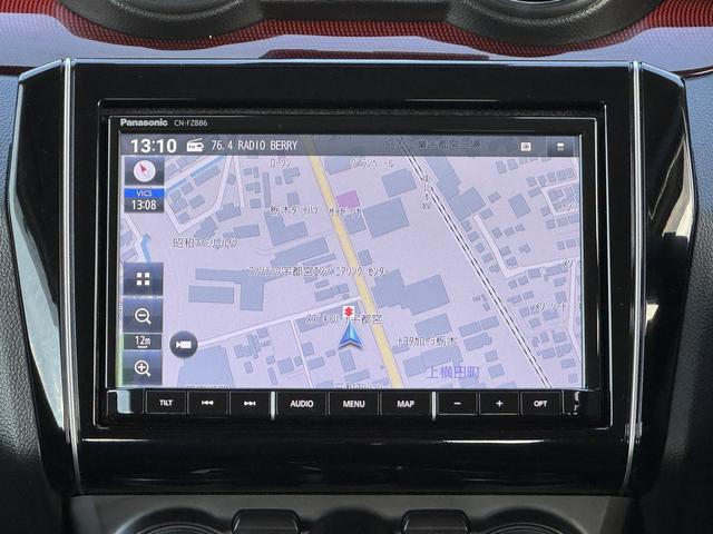 スイフトスポーツ ６ＡＴ　４型　バックアイカメラ付ナビ／ドラレコ／ＥＴＣ　ドライブレコーダー　バックカメラ　オートライト　Ｂｌｕｅｔｏｏｔｈ　純正ナビ　プッシュスタート　シートヒーター　オートエアコン　ＥＴＣ　スズキセーフティーサポート　衝突被害軽減システム　横滑り防止機能（28枚目）