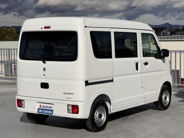 エブリイ PA 4WD 4AT 6型 スズキセーフティサポート オートライト スライドドア スズキセーフティーサポート 4WD 衝突被害軽減システム 横滑り防止機能 衝突安全ボディ エアコン パワステ(8枚目)